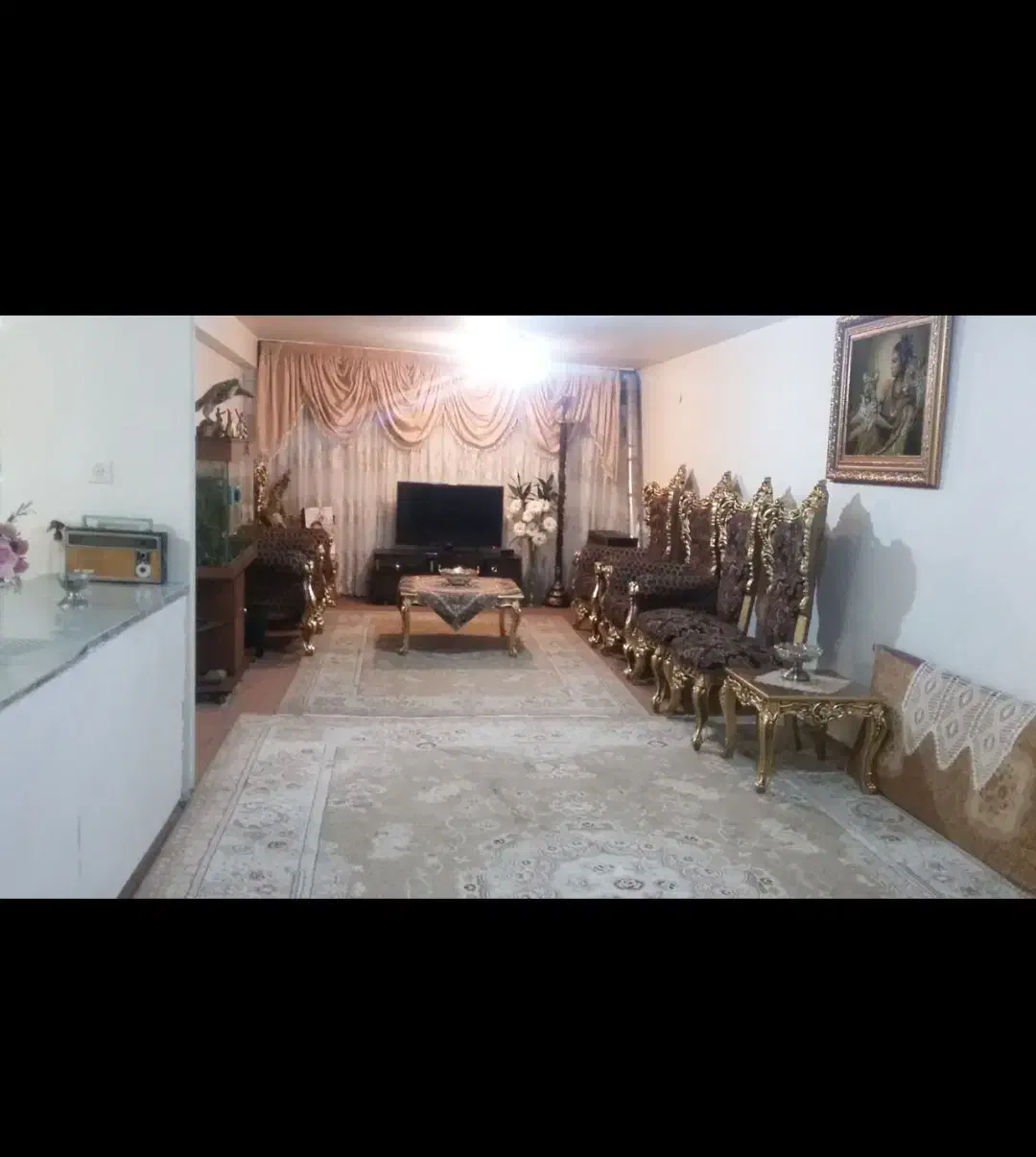 ۷۵متر دوخواب/ افسریه/ زیرهمکف/رهن قابل تبدیل