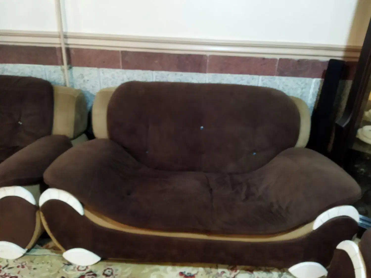 مبل ۷ نفره راحتی|مبلمان خانگی و میز عسلی|گرگان, |دیوار