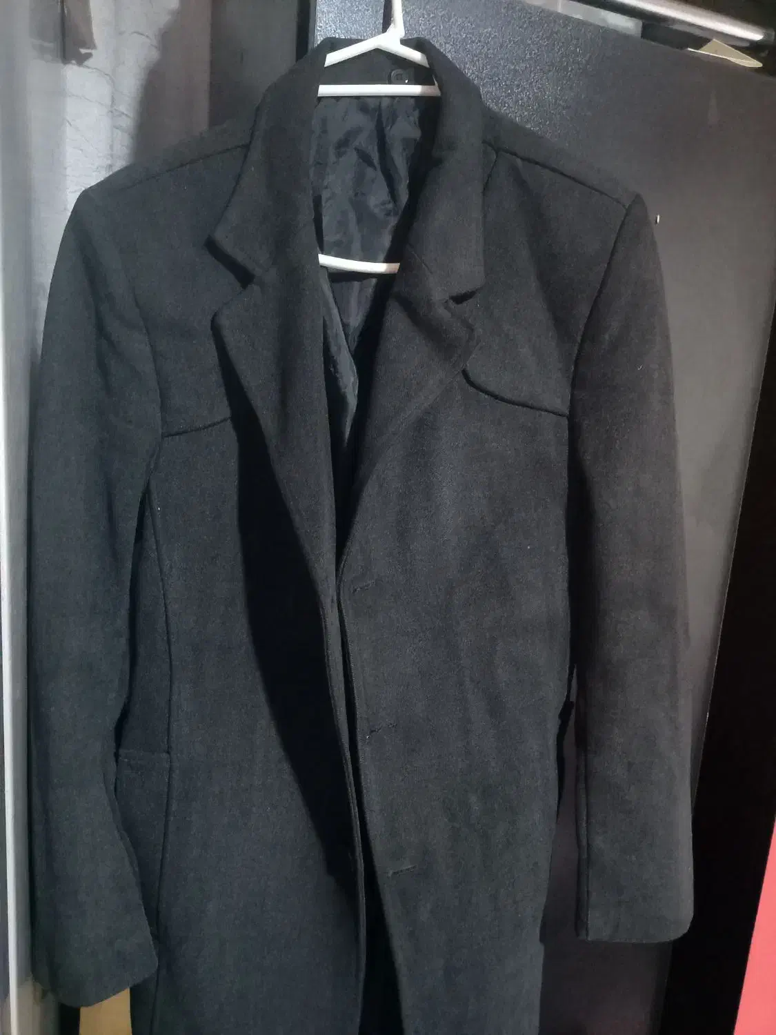 پالتو مردانه در حد نو رنگ نوک مدادی|لباس|کرمان, |دیوار