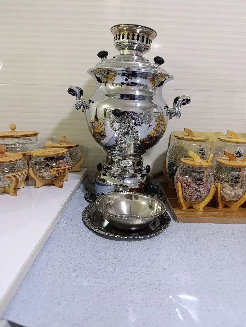 سمار|سماور، چای‌ساز، قهوه‌ساز|جوانرود, |دیوار