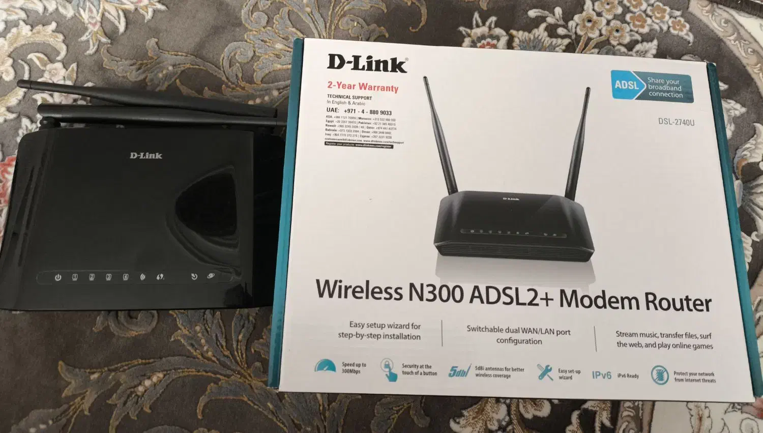 مودم adsl D-link|مودم و تجهیزات شبکه|ماهدشت, |دیوار