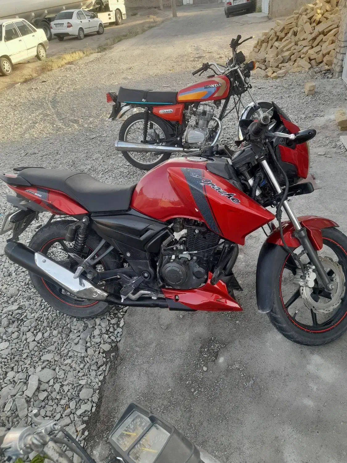 موتور آپاچی ۱۵۰مدل ۹۵|موتورسیکلت|تربت‌حیدریه, منظر|دیوار