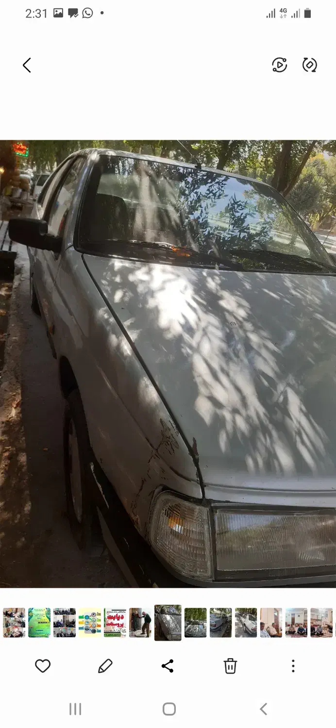 ۴۰۵استثنایی،بدون رنگ وضربه|خودرو سواری و وانت|خوانسار, |دیوار