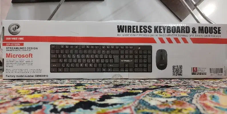 موس و کیبورد بیسیم xp نو فقط تست شده|قطعات و لوازم جانبی رایانه|مشهد, گاز|دیوار