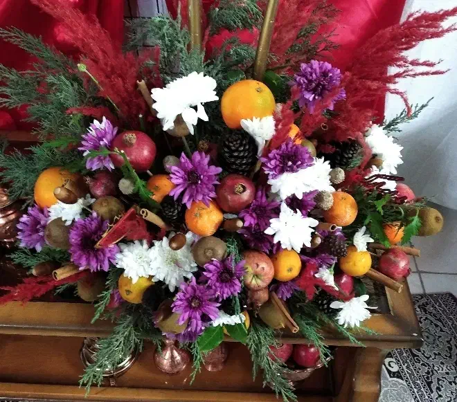 استند یلدا گل و میوه|صنایع دستی و سایر لوازم تزئینی|اصفهان, گرکان|دیوار