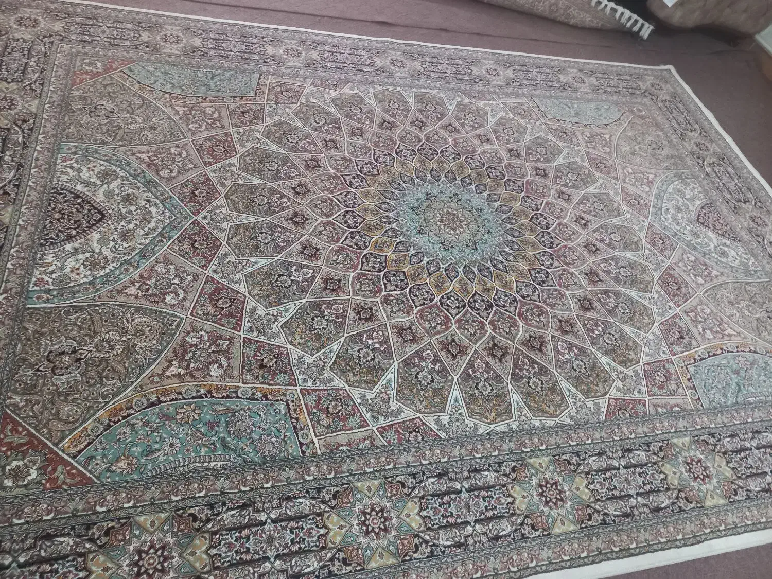 فرش ۹متری|فرش|خسروشاه, |دیوار