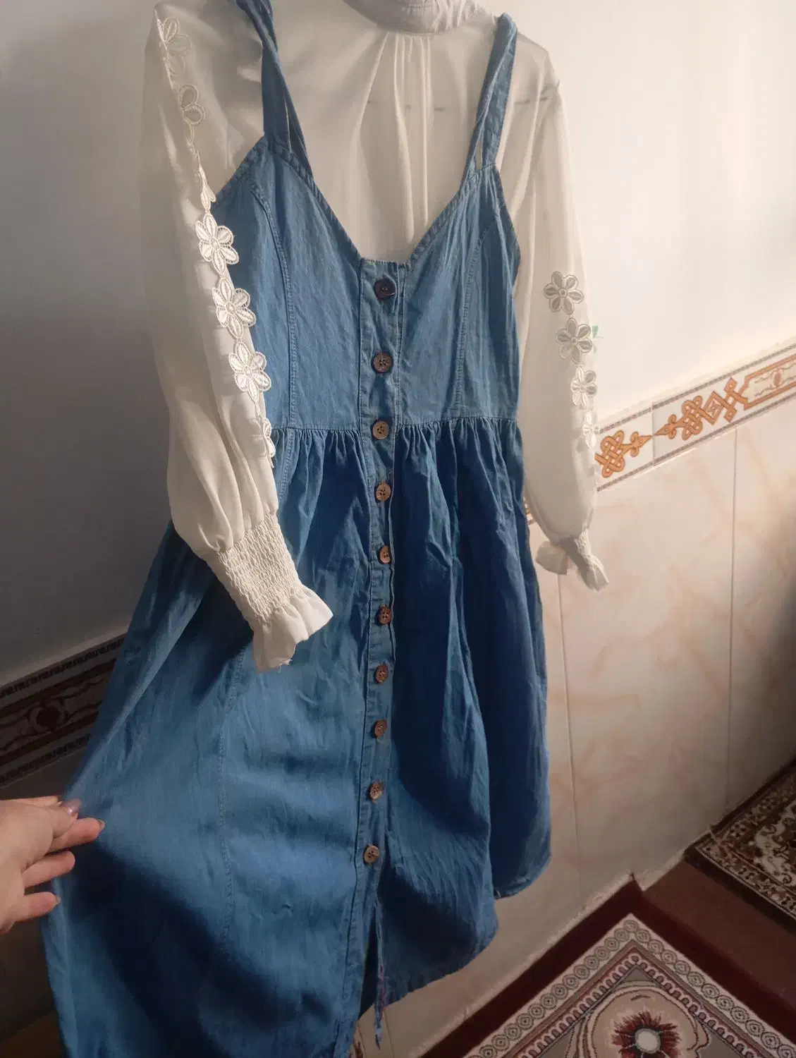 شومیز و سارافون لی|لباس|ابهر, |دیوار