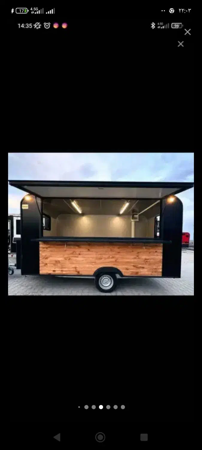 کانکس فست فود مغازه سیار کافه زمانی|کافی‌شاپ و رستوران|صفادشت, |دیوار