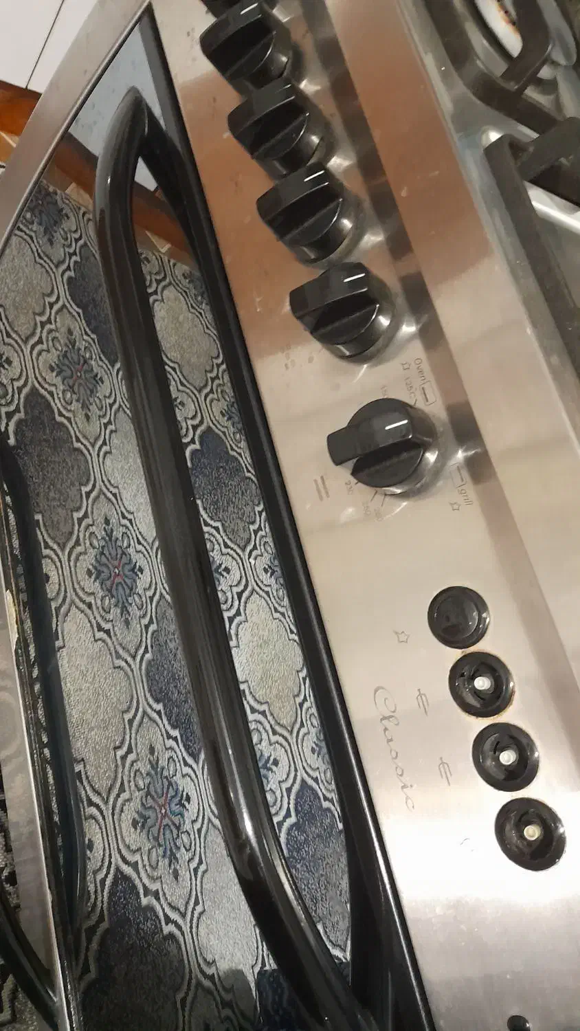 گازفر۵شعله تمیزوسالم|اجاق گاز و لوازم برقی پختوپز|آستانه اشرفیه, |دیوار