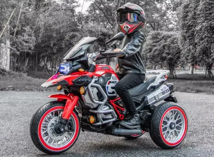 موتوربزرگ سه چرخ /سوئیچ خور/فلش خور دسته گازخور|اسباب‌بازی بچه|قزوین, |دیوار