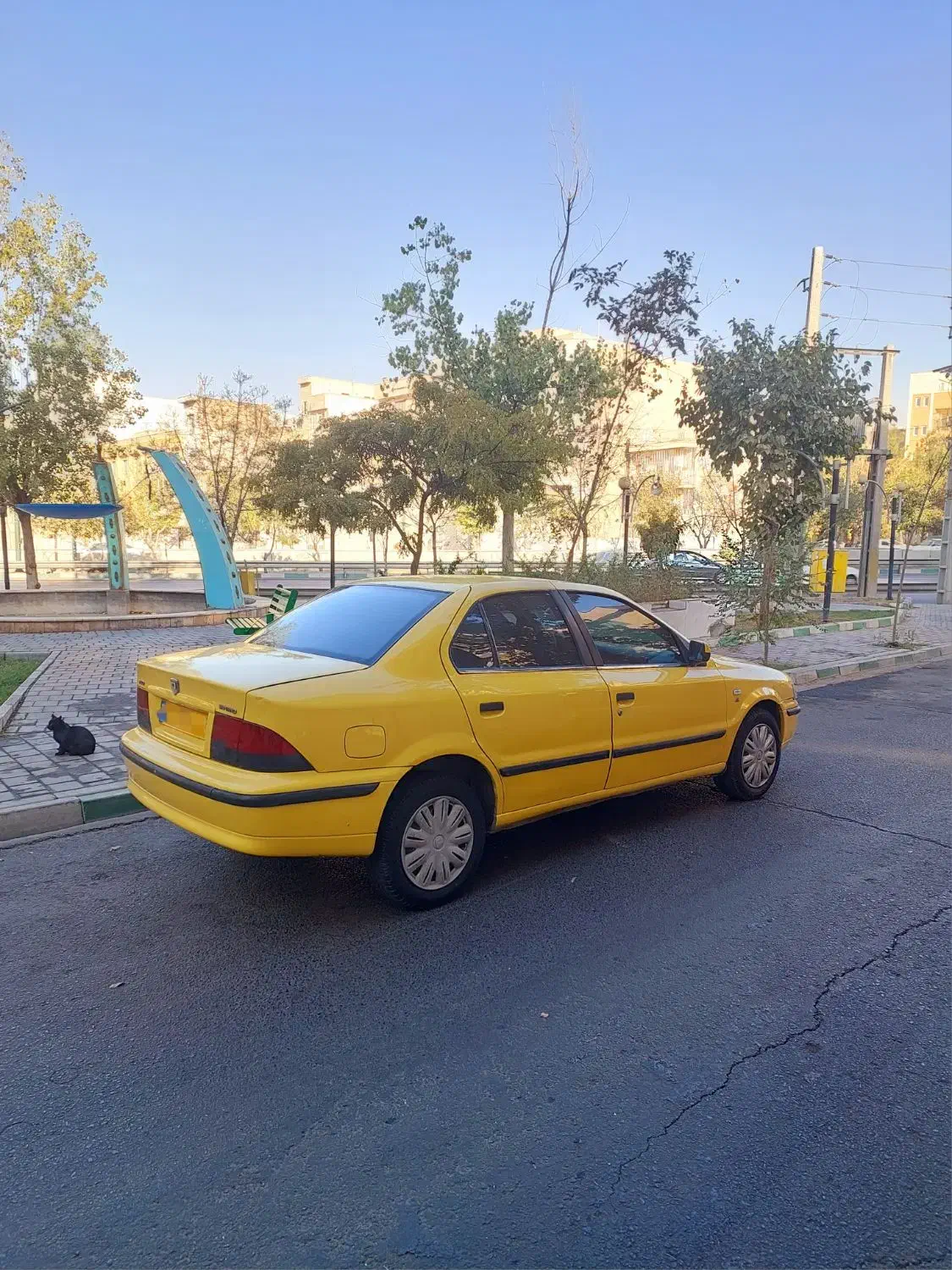 سمند،مدل ۹۰ پایه گاز سوز تاکسی برون شهری عین پلاک|خودرو سواری و وانت|تهران, خواجه نصیر طوسی|دیوار