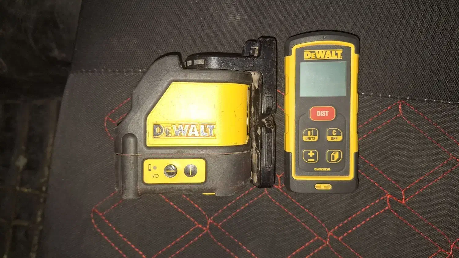 تفنگ هیلتی تراز دیوالت متر دی والت پیکور ۸دستگاجوش|ابزارآلات|قروه, |دیوار