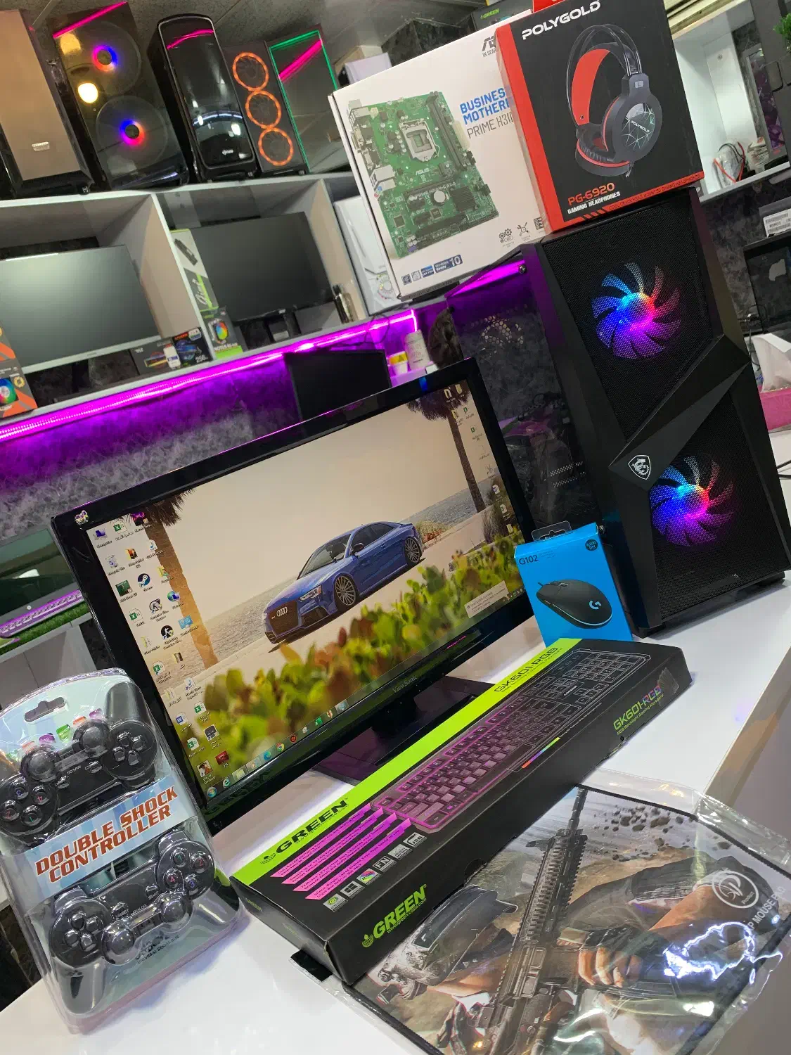پک گیمینگ MSI قدرتمند فول بازی|رایانه رومیزی|اهواز, گلستان|دیوار