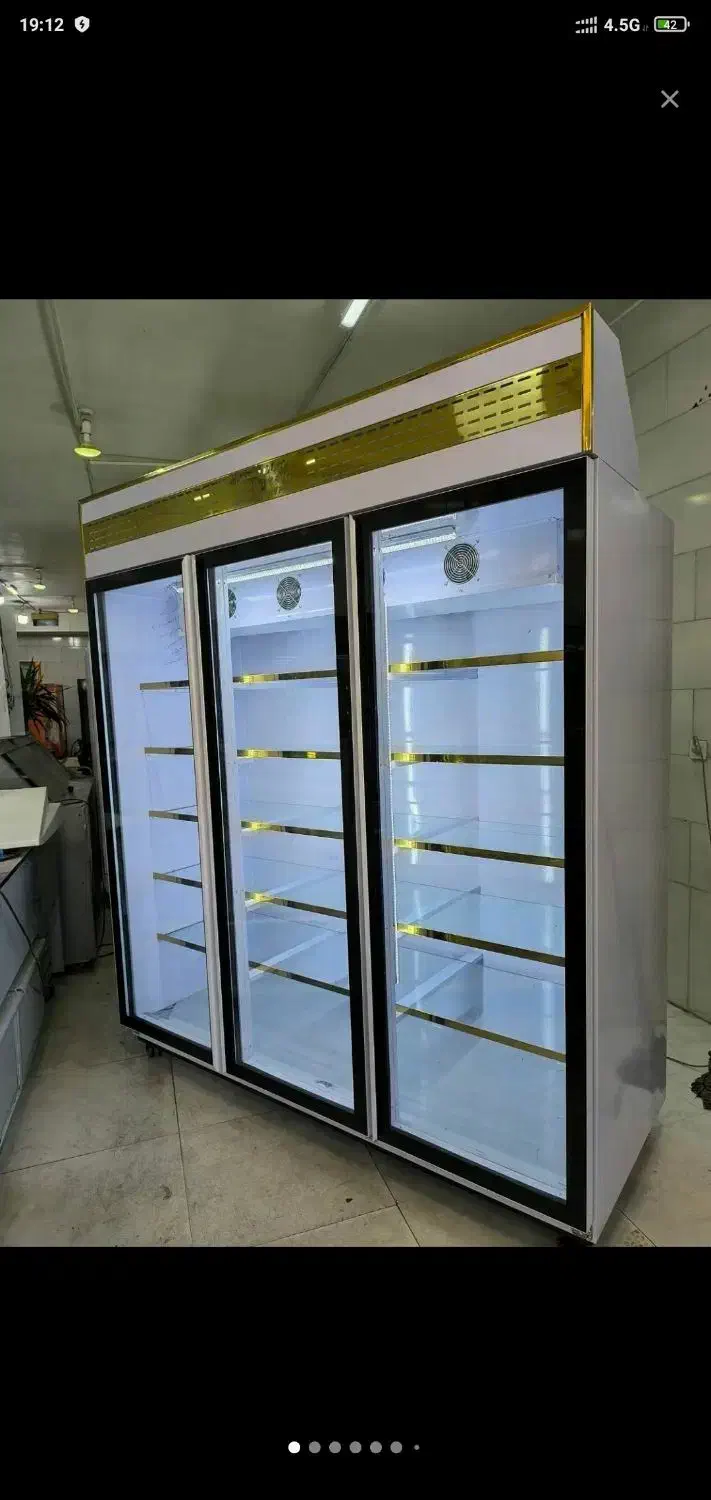 یخچال ۳ درب فریزر ۳ درب نو با ضمانت|فروشگاه و مغازه|مشهد, آیت الله کاشانی|دیوار