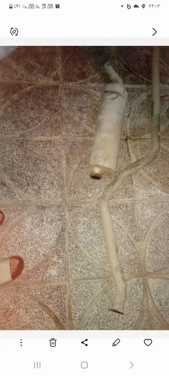 اگزوز بلوچی.با گاز سی ان جی|قطعات یدکی و لوازم جانبی|ورامین, ورامین|دیوار