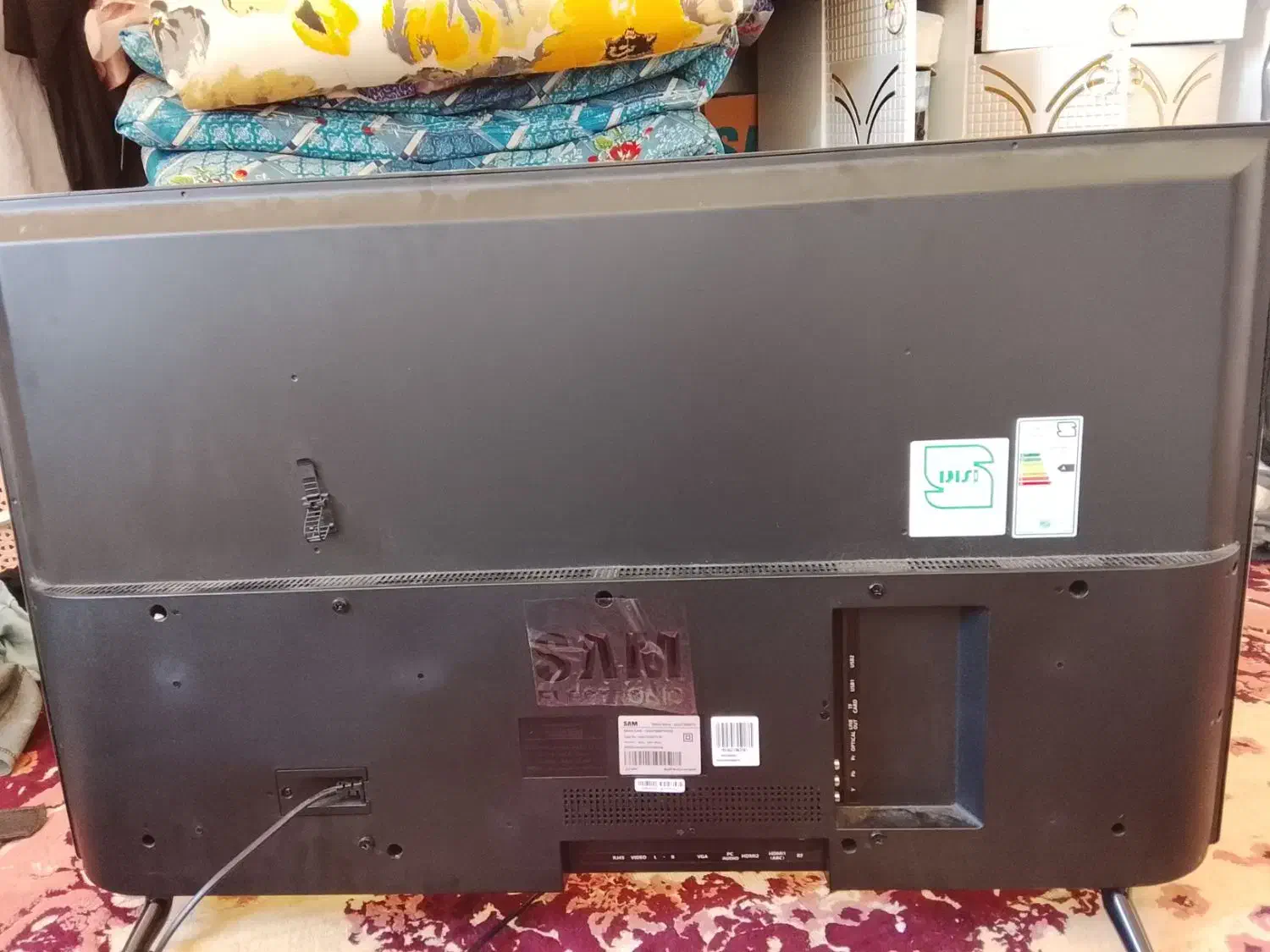 یک تلویزیون مارک سام 43اینج بفروش میرسه|تلویزیون و پروژکتور|دهدشت, |دیوار