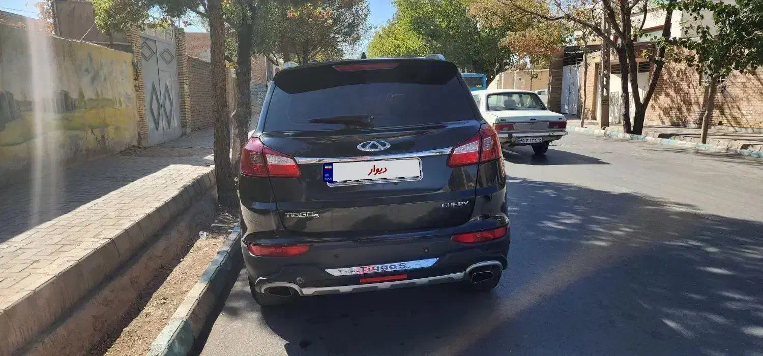 تیگو ۵ مشکی|خودرو سواری و وانت|کرمان, |دیوار