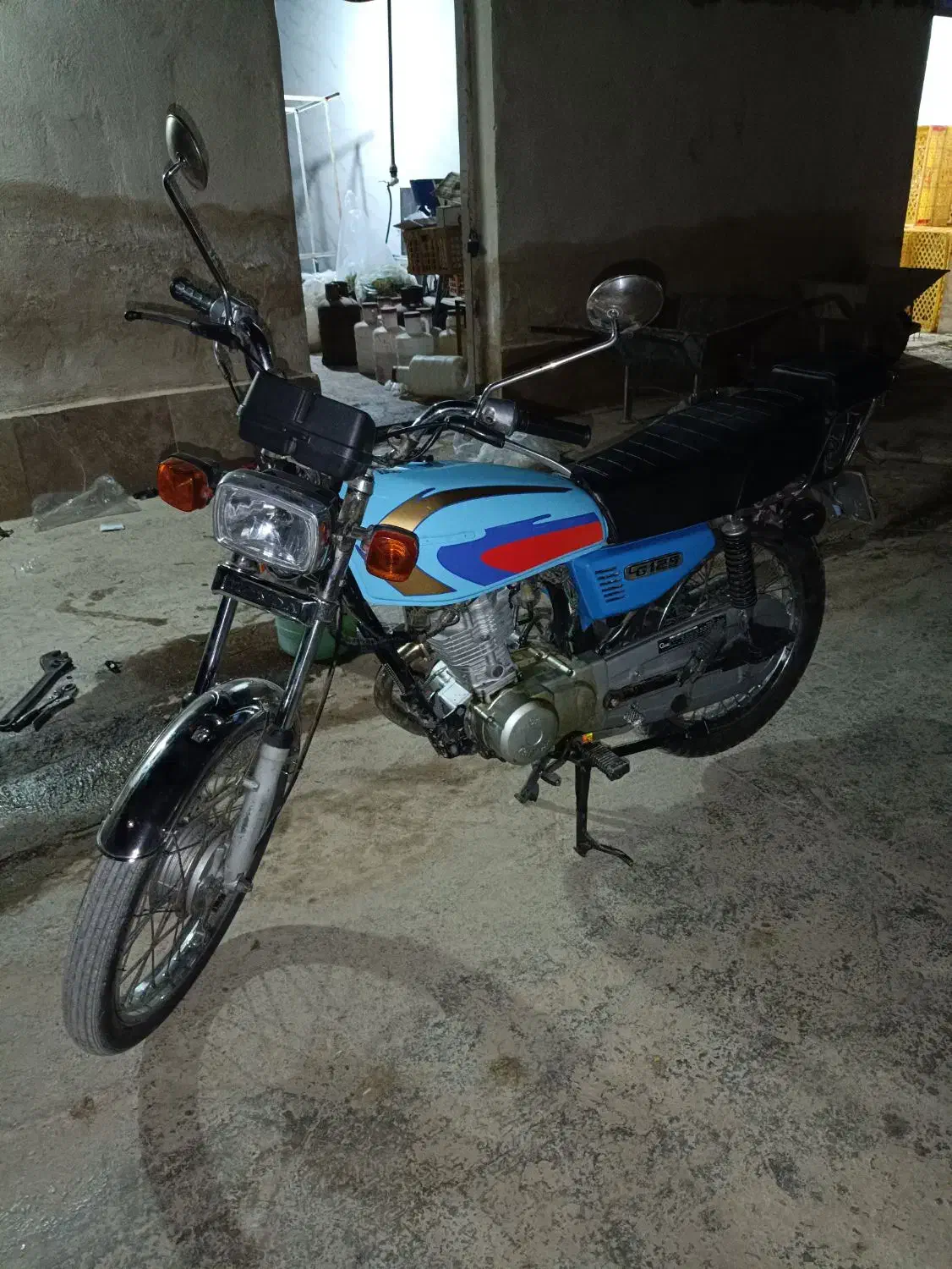 هندا نامی 85|موتورسیکلت|ری, علایین|دیوار