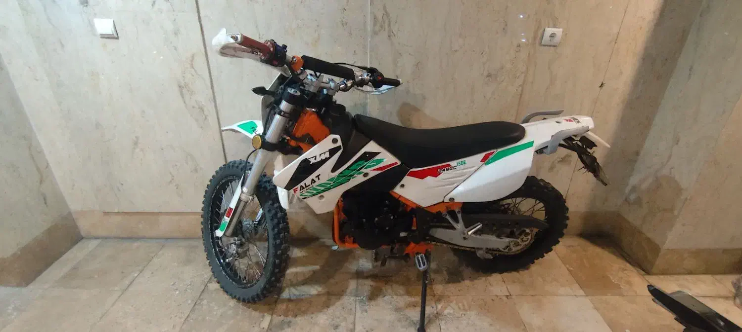 موتور فلات 250طرح ktm|موتورسیکلت|فردیس, منظریه|دیوار