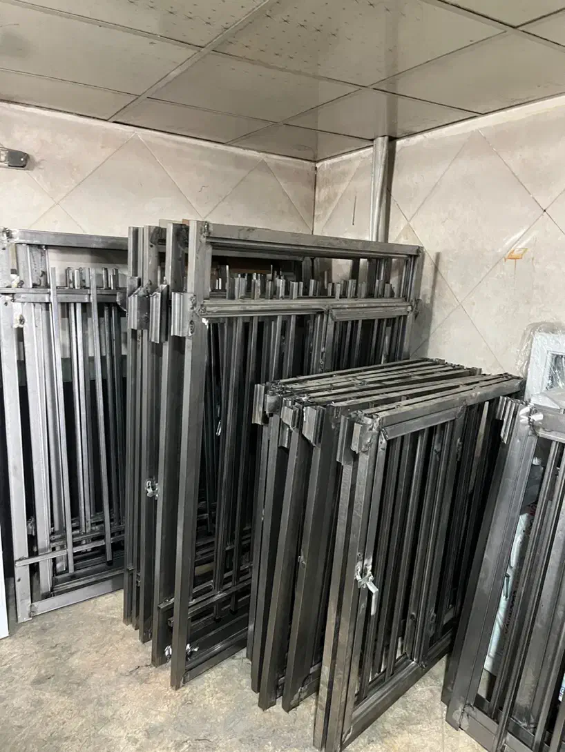 درب آهنی انباری خرپشته ورق سبک کد 65 حفاظدار|مصالح و تجهیزات ساختمان|تهران, شهرک ابوذر|دیوار