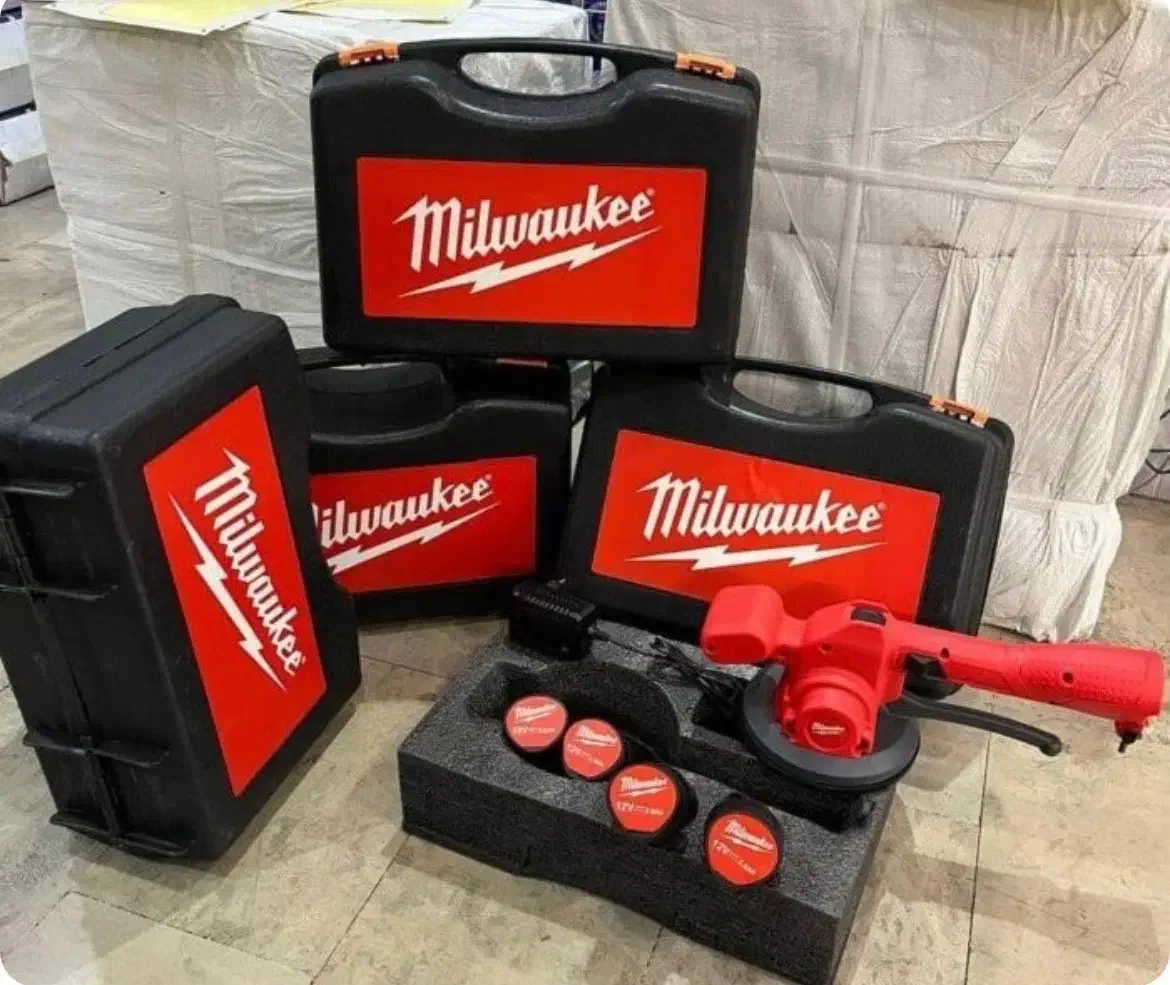 ویبره شارژی میلواکی|مصالح و تجهیزات ساختمان|رشت, کوی یخ|دیوار