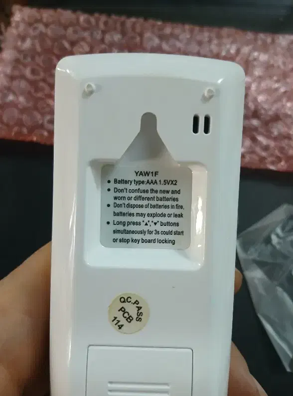 ریموت کنترل کولر گازی جنرال|کولر گازی و فنکوئل|تهران, صادقیه|دیوار