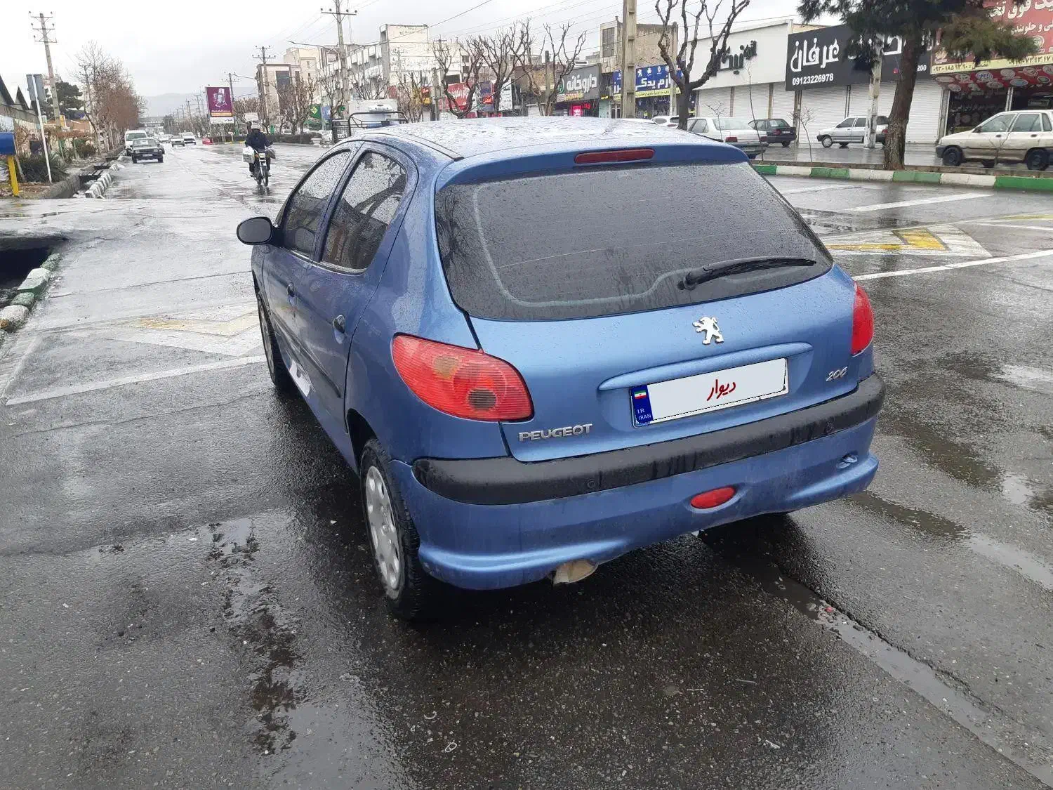 206 تیپ 5 مدل 1393|خودرو سواری و وانت|قدس, شهر‌قدس|دیوار