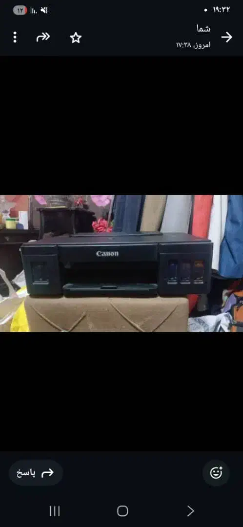 پرینتر رنگی کنون مدل جی ۱۴۱۰ کاملا سالم و تمیز|پرینتر، اسکنر، کپی، فکس|کرج, خرمدشت|دیوار