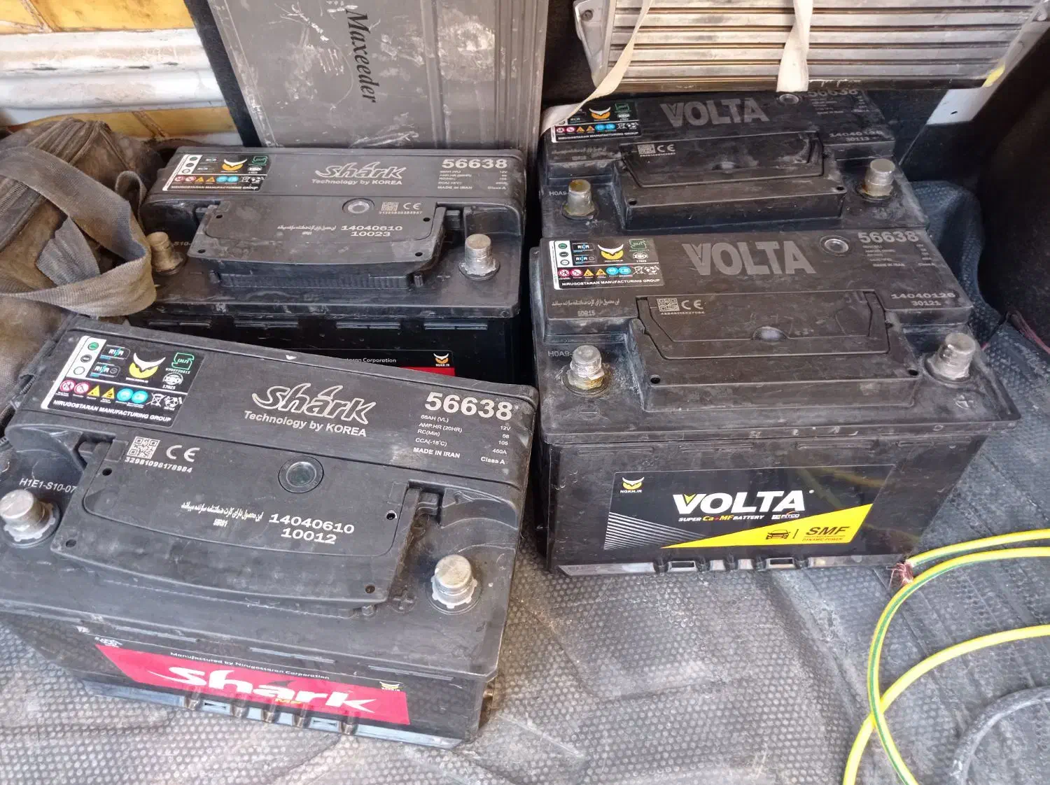 باطری ماشین دست دو در حد|قطعات یدکی و لوازم جانبی|کاشان, لتحر|دیوار