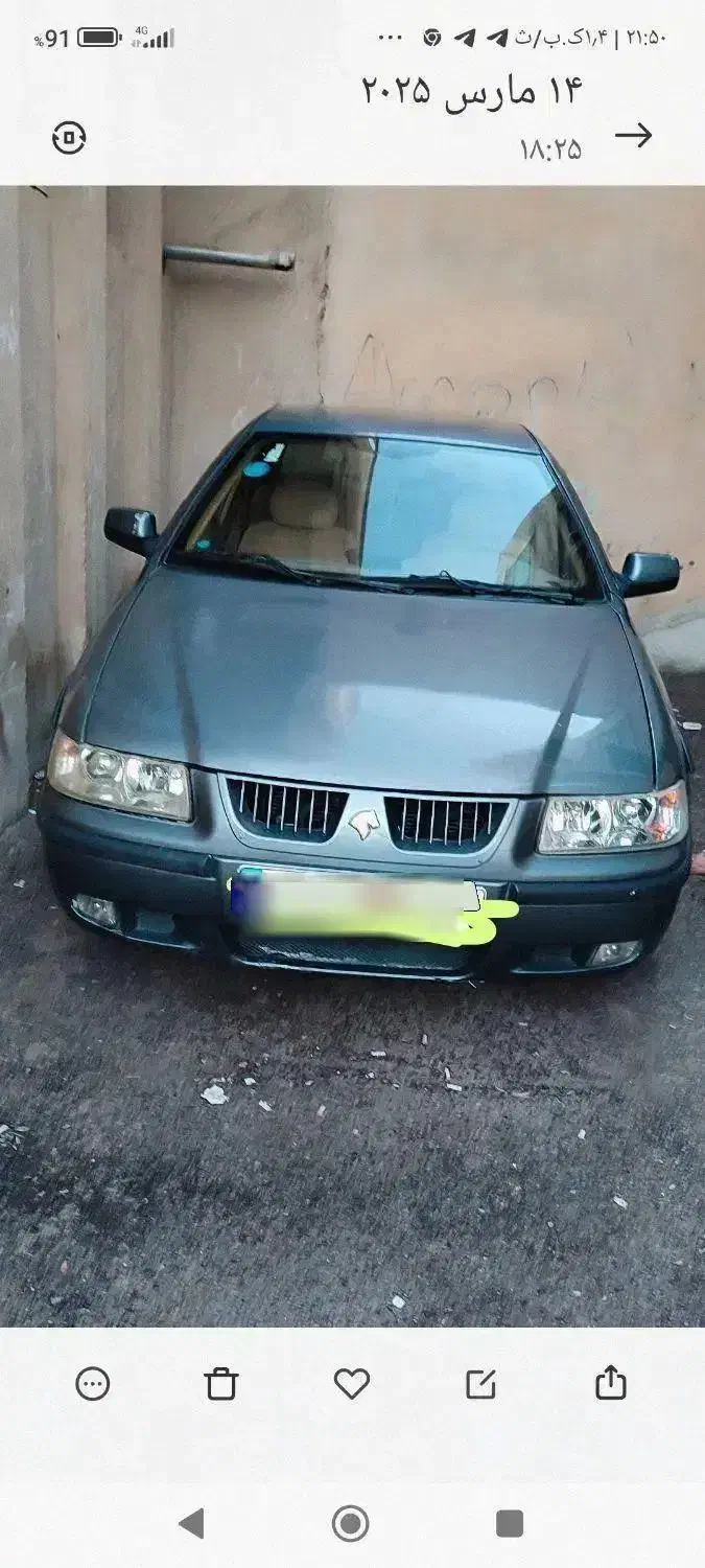 سمند lx مدل 88|خودرو سواری و وانت|سنقر, |دیوار