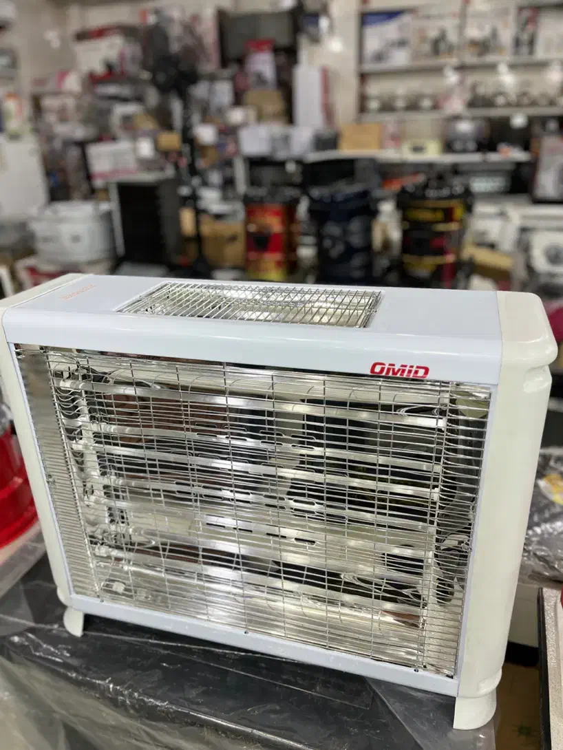 انواع بخاری برقی|بخاری، هیتر، شومینه|کرمان, |دیوار