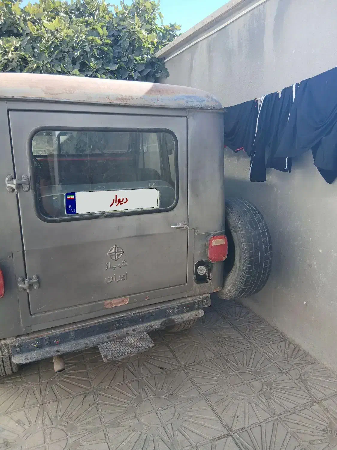 جیپ شهباز مدل ۵۸ پنج دنده بدون رنگ|خودرو سواری و وانت|هرسین, |دیوار