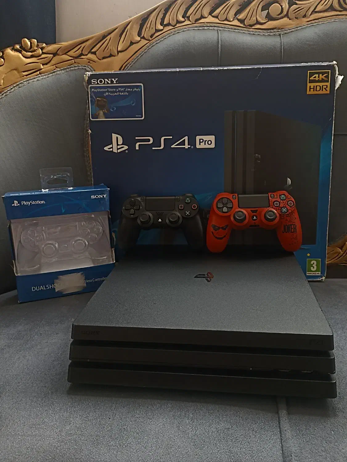 پی اس فور پرو دو دسته کپی خور در حد اکبند|کنسول، بازی ویدئویی و آنلاین|شهریار, کهنز|دیوار