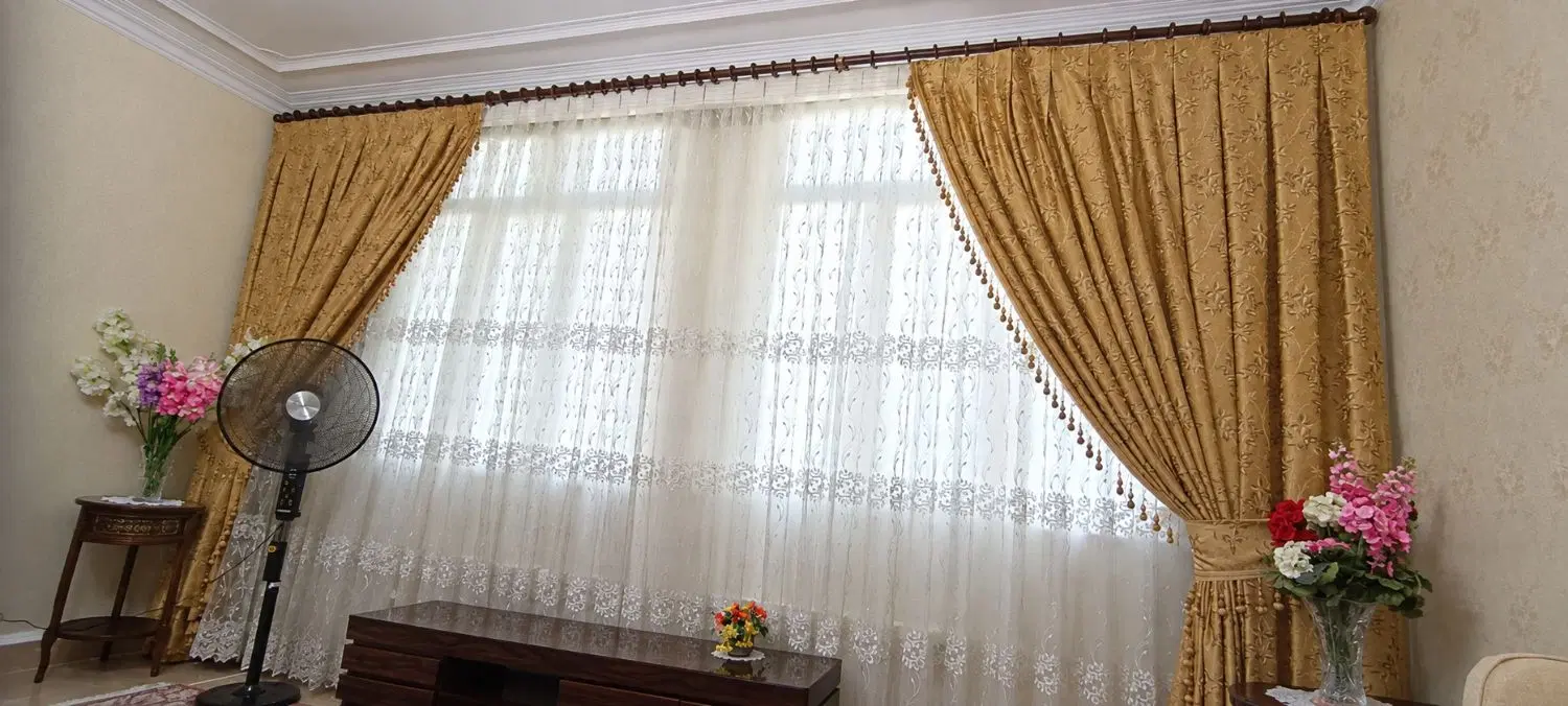 پرده|پرده، رانر، رومیزی|تهران, حکیمیه|دیوار