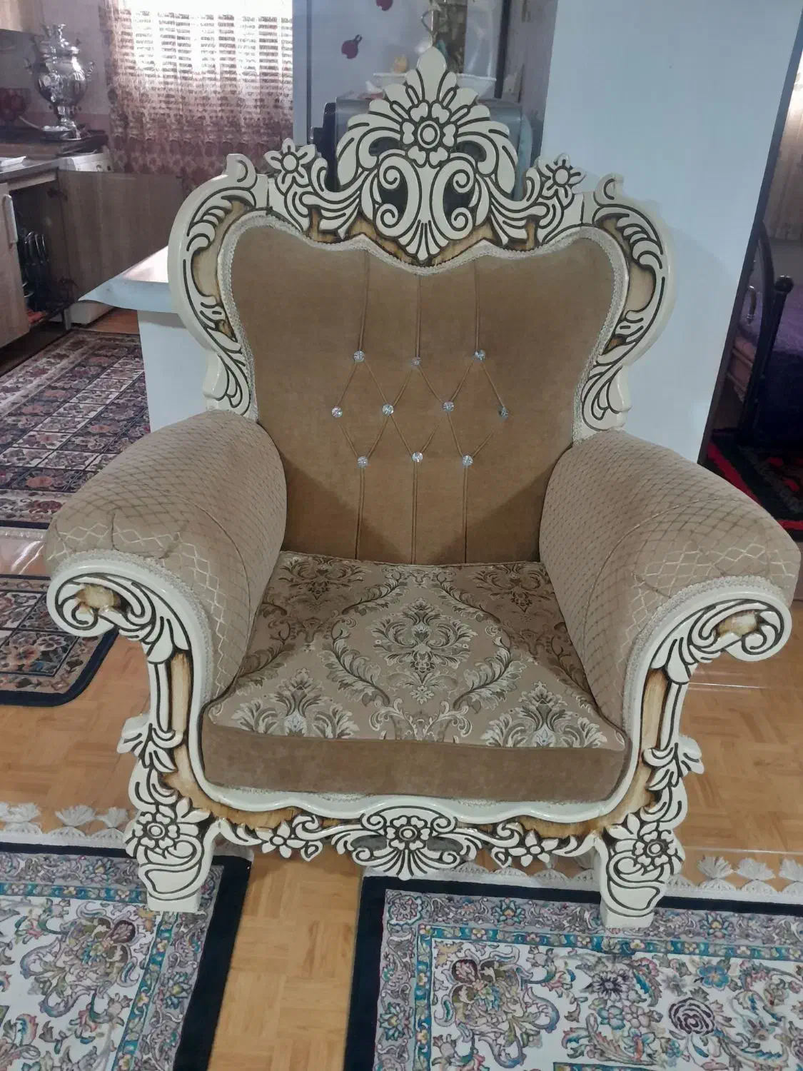 سلام مبل ۷ نفر مال یافت‌آباد|مبلمان خانگی و میز عسلی|گوراب زرمیخ, |دیوار