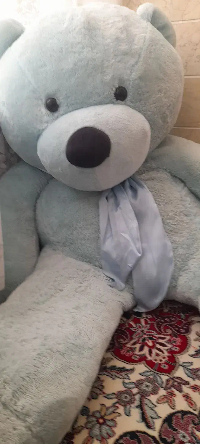 خرس بزرگ رنگ ابی|اسباببازی|محلات, |دیوار