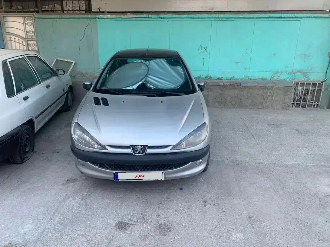 فروش پژو دویست و شش تیپ دو نقرهای بدنه سرامیک|خودرو سواری و وانت|رباطکریم, رباطکریم|دیوار