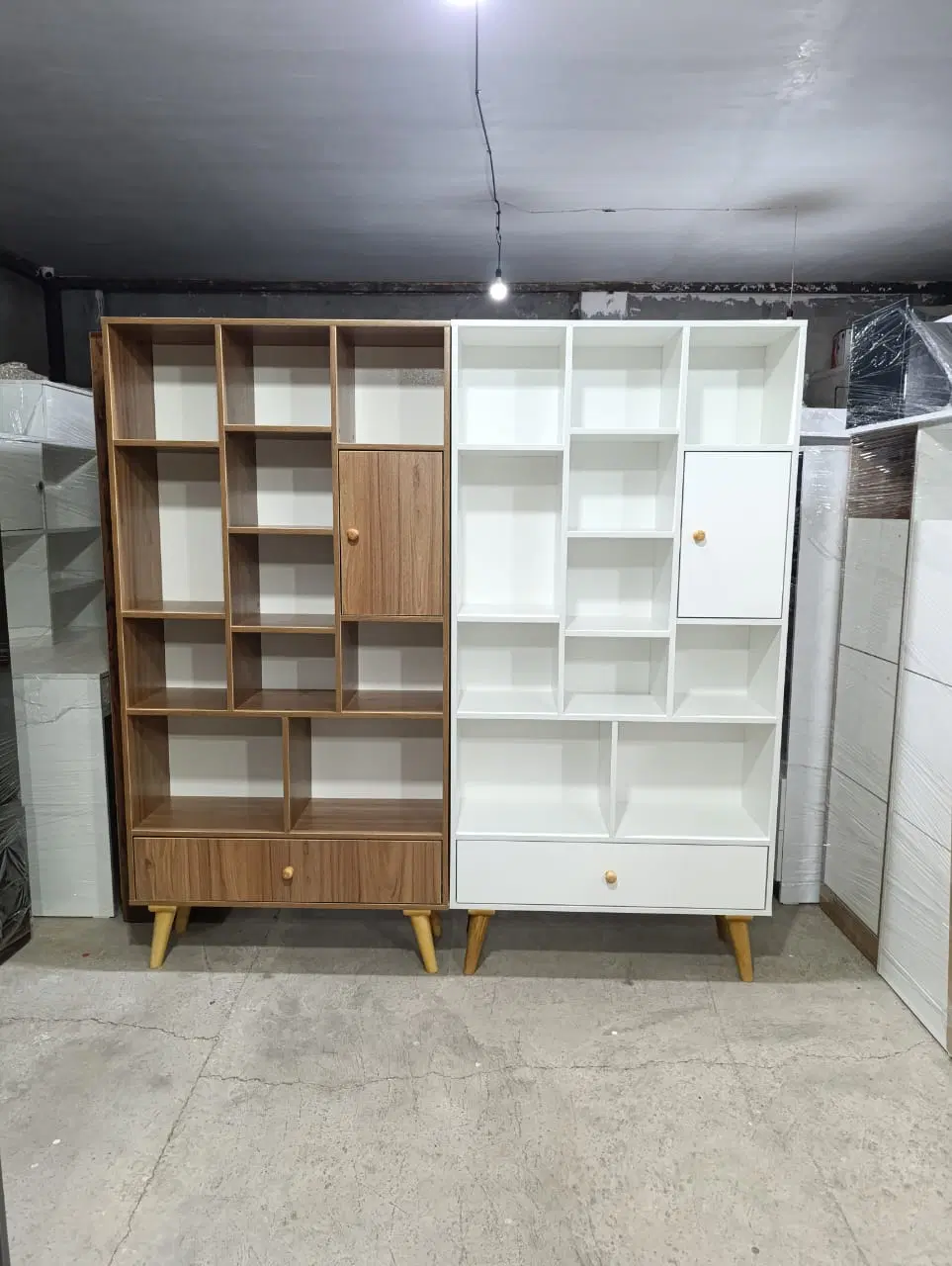 کتابخانه ویترین کد ۲۰۱ بهمراه ارسال رایگان|کتابخانه، شلف، قفسههای دیواری|تهران, صادقیه|دیوار