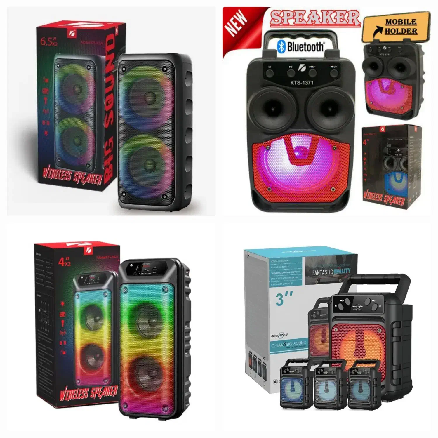 انواع اقسام اسپیکر موجوده|پخش‌کننده همراه|بندر کنگان, |دیوار