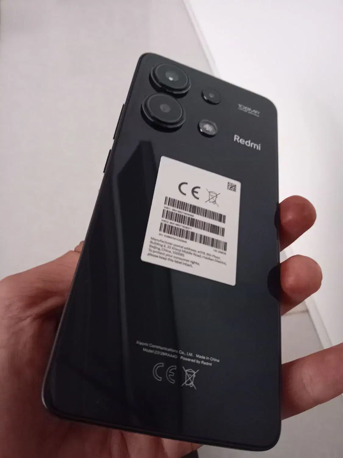 شیائومی Redmi Note 13 با حافظهٔ ۲۵۶ گیگابایت|موبایل|نجف‌آباد, یزدانشهر|دیوار