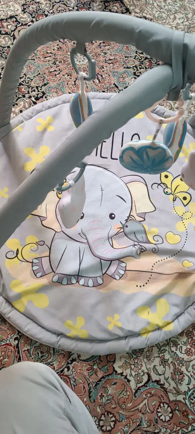 تشک بازی مخمل نوزاد|اسباب و اثاث بچه|همدان, |دیوار