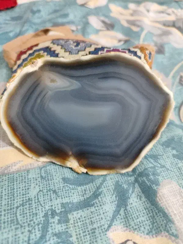 سنگ عقیق سلیمانی و شجر|کلکسیون اشیاء عتیقه|شیراز, معالیآباد|دیوار