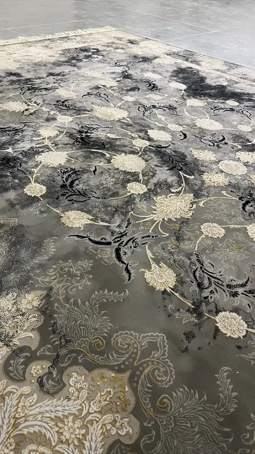 فرش ۹متری ابریشم|فرش|گرگان, |دیوار