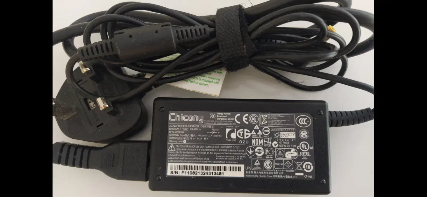 شارژر لپتاپ اورجینال برند chicony|قطعات و لوازم جانبی رایانه|ساری, |دیوار