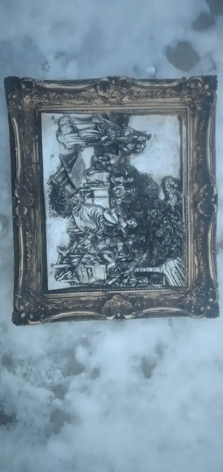 تابلو شام اخر ۱۰۰در۷۰|تابلو، نقاشی، عکس|سلماس, |دیوار