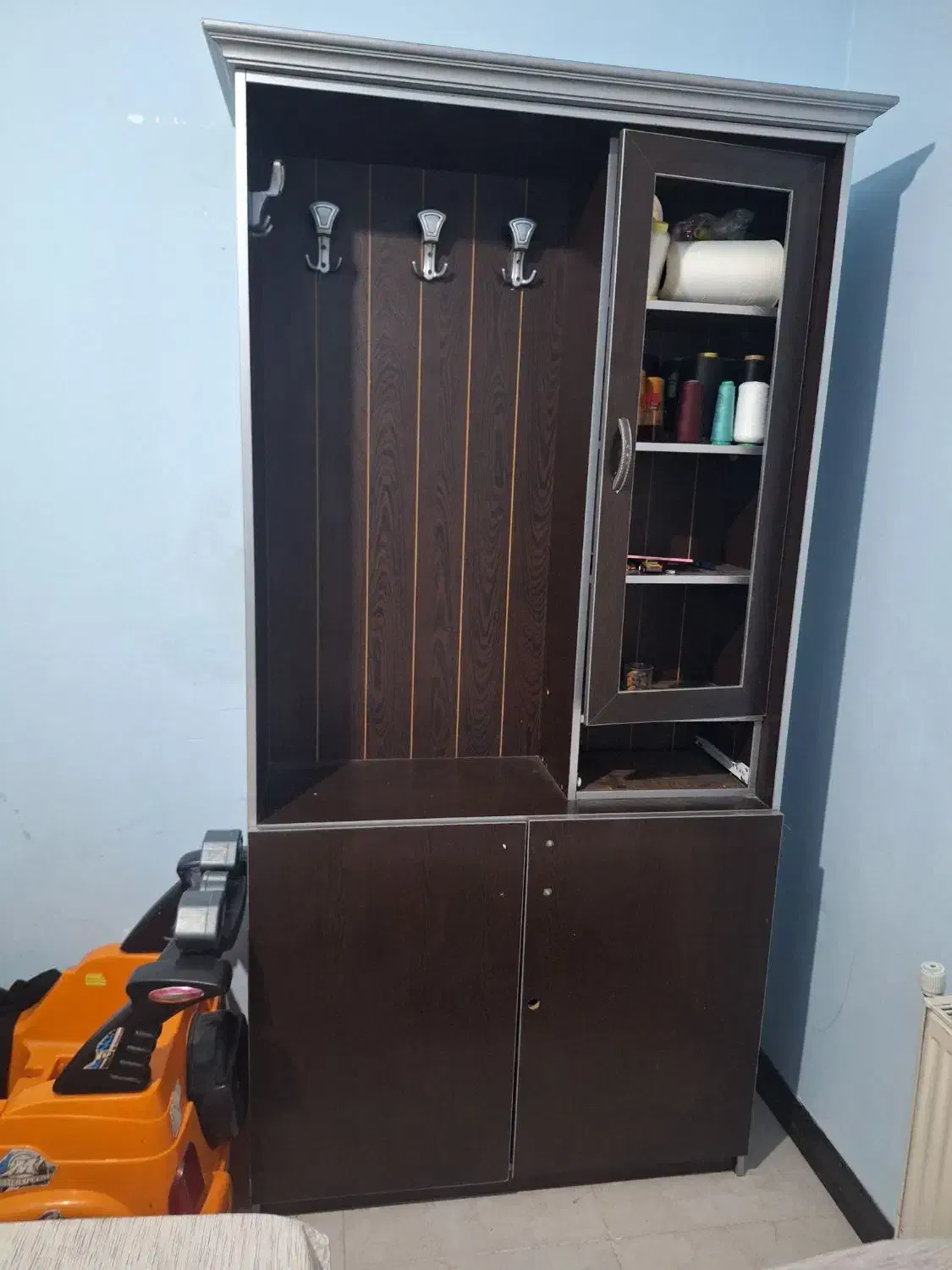 جاکفشی ایساده کاملا ام دی اف سفارشی|جاکفشی، کمد، دراور|شیراز, سلطان آباد|دیوار