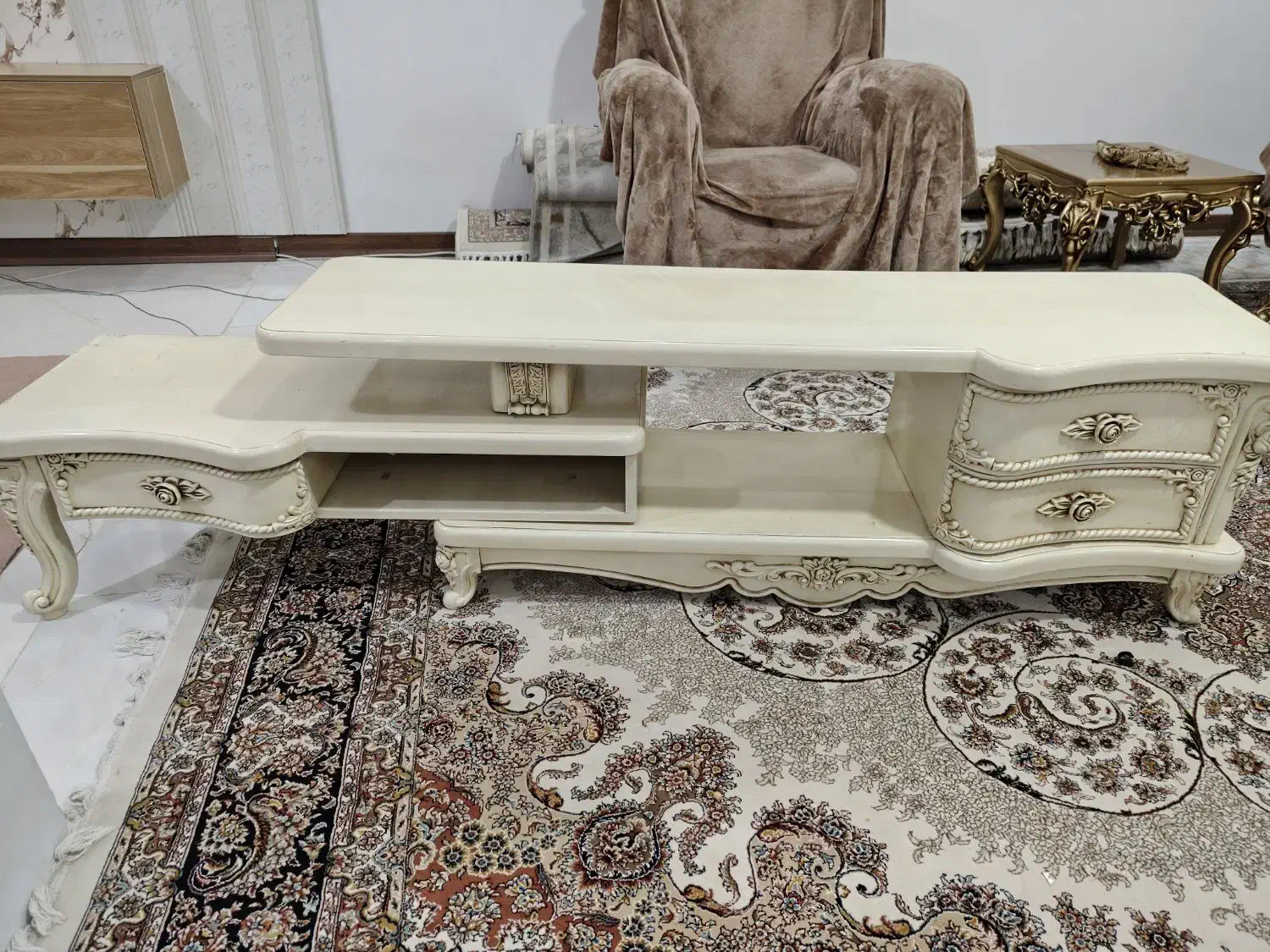 میز تلوزیون دو تکه|میز تلویزیون|بهارستان, |دیوار