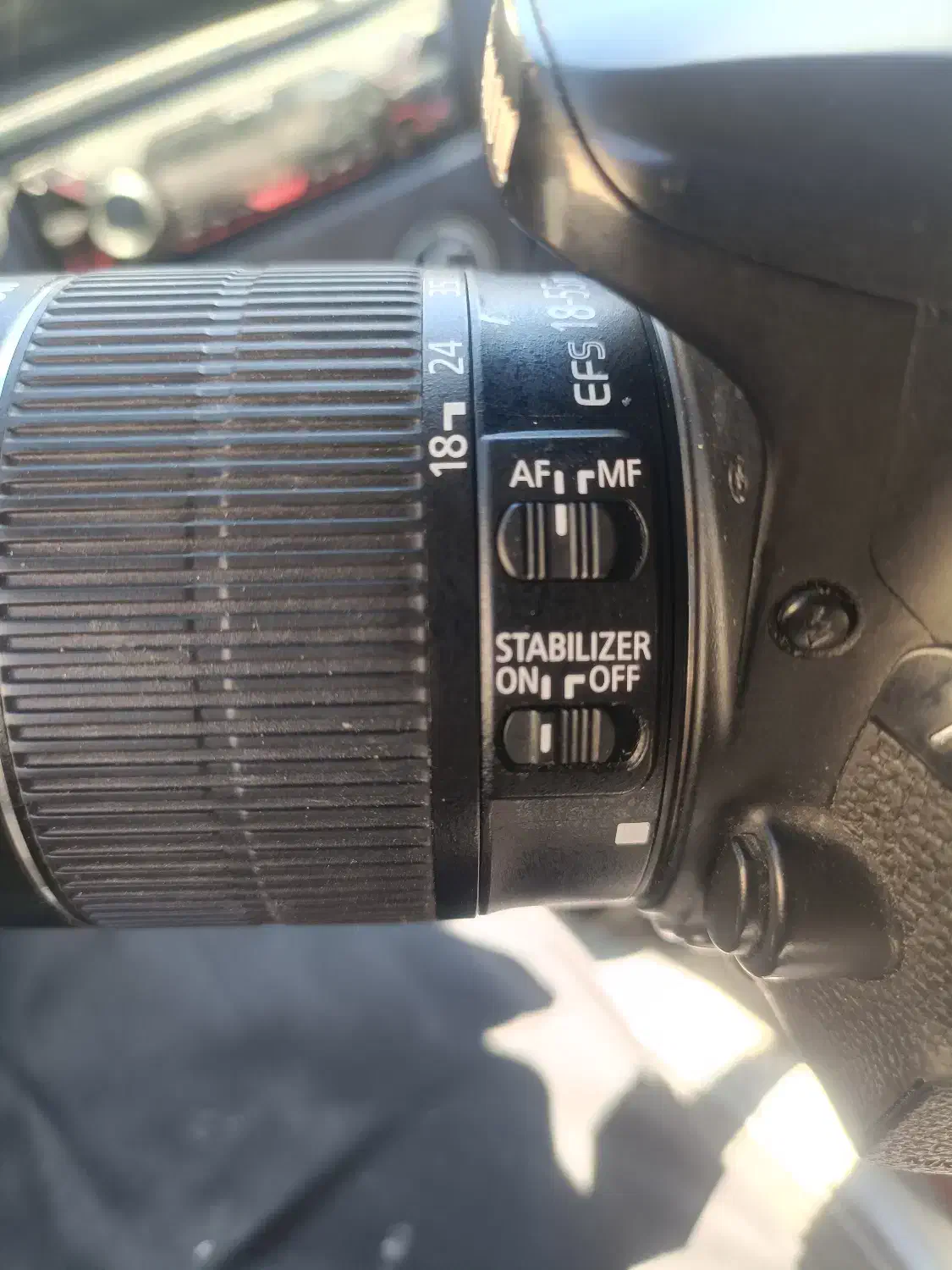 لنز کانن ۱۸-۵۵ is stm|دوربین عکاسی و فیلم‌برداری|ایلام, |دیوار