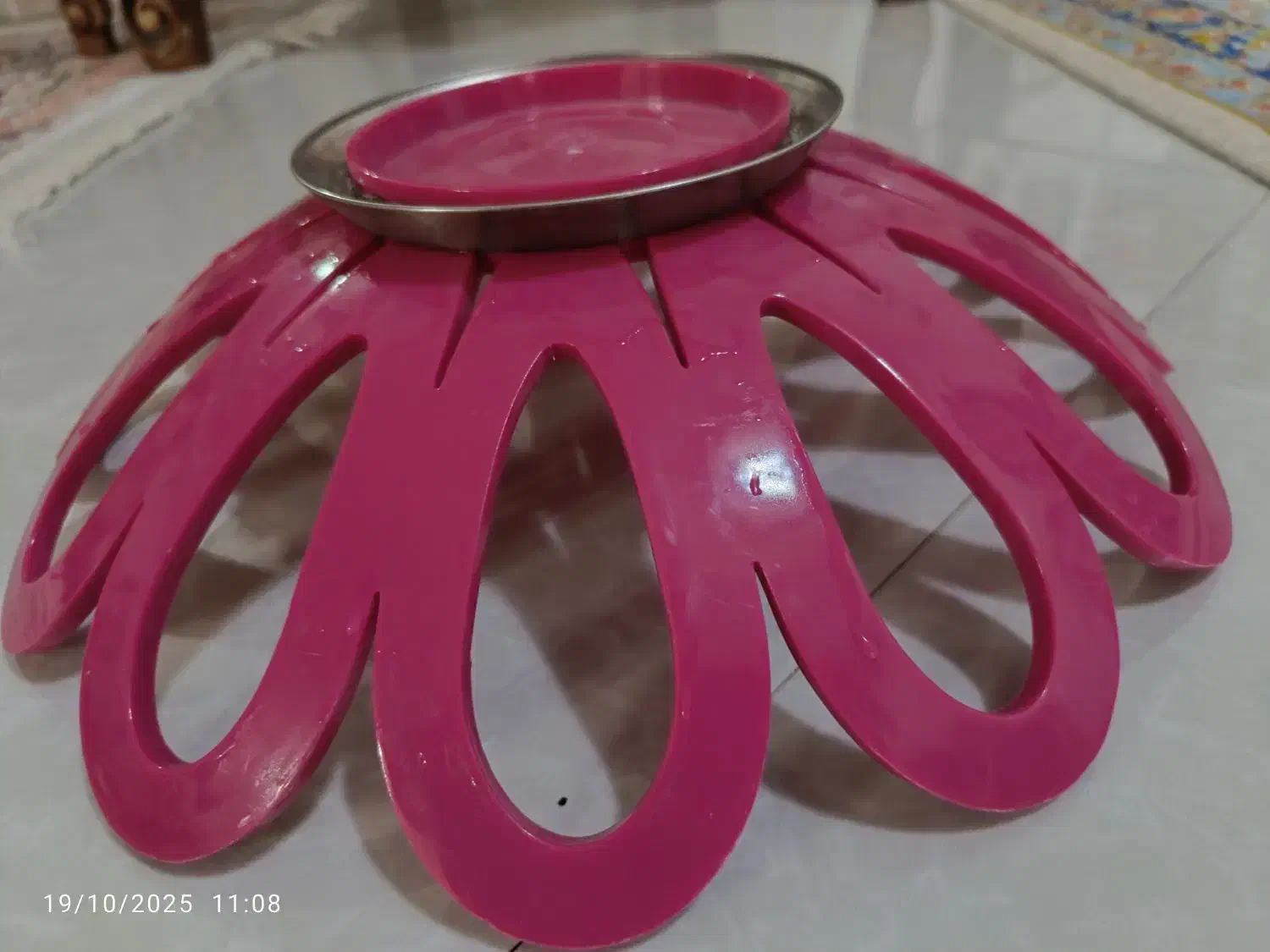 سبد میوه پایه استیل لیمون|ظروف نگهدارنده، پلاستیکی، یک‌بارمصرف|تربت‌حیدریه, بی بی حسنیه|دیوار