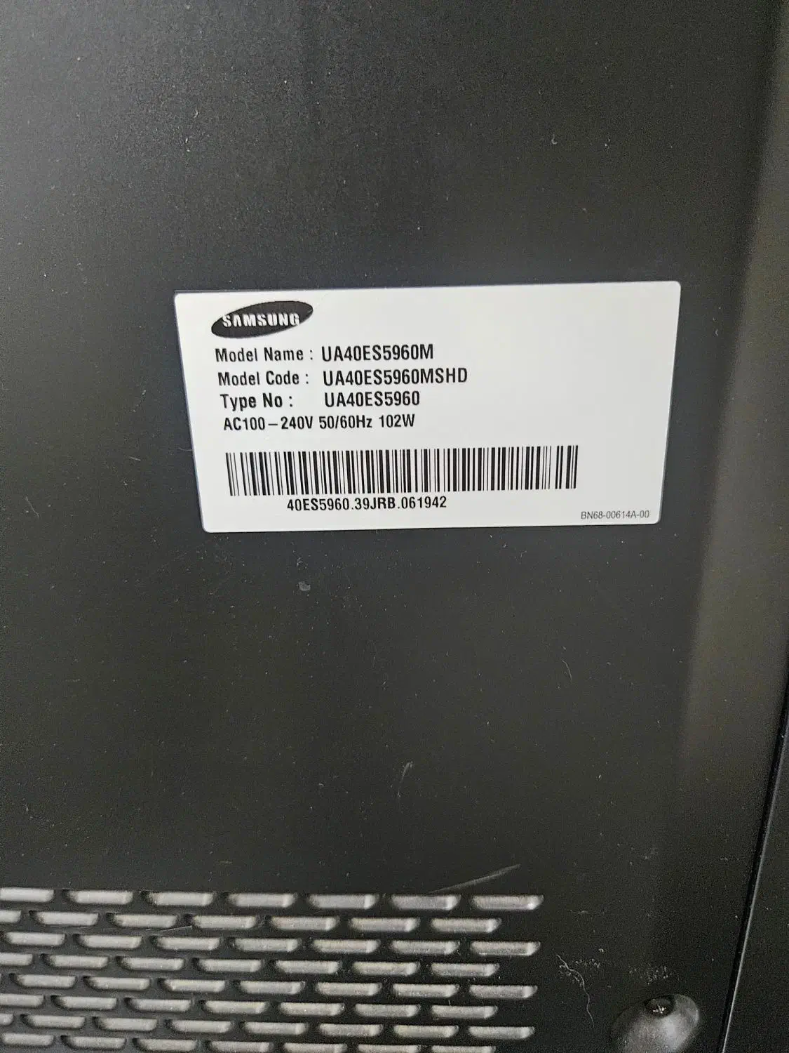 ال ای دی سامسونگ  ۴۰ اینچ|تلویزیون و پروژکتور|تهران, کرمان|دیوار